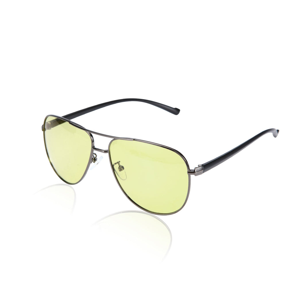 Adapt Photochromic Aviator Blue Light Glasses – Black & Silver