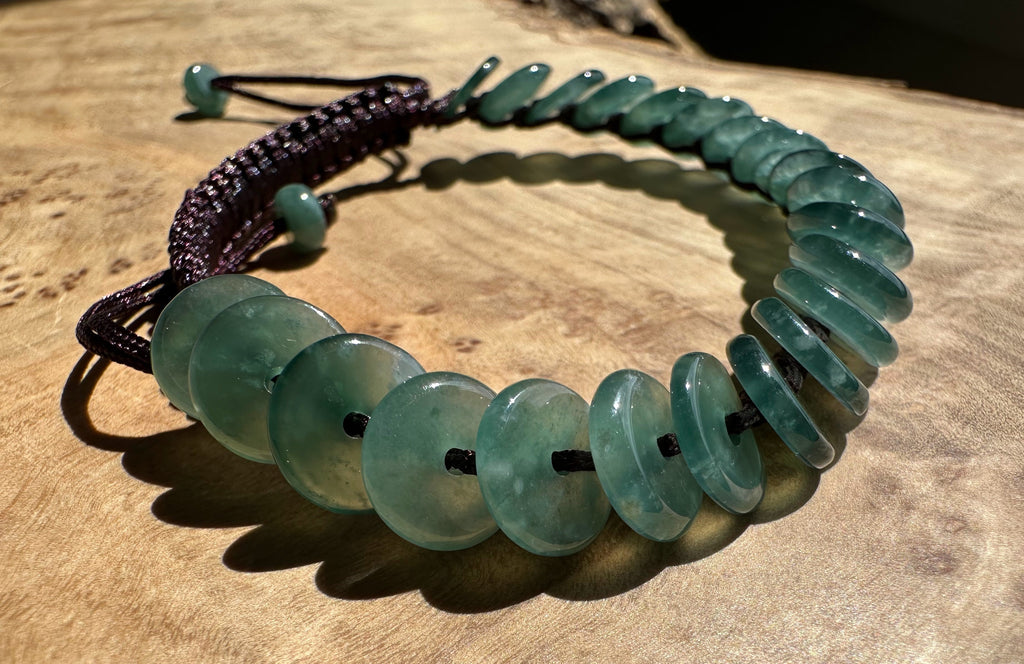 Guatemalan Jadeite PI Round Bracelet