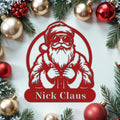 COOL SANTA Personalized Metal Sign
