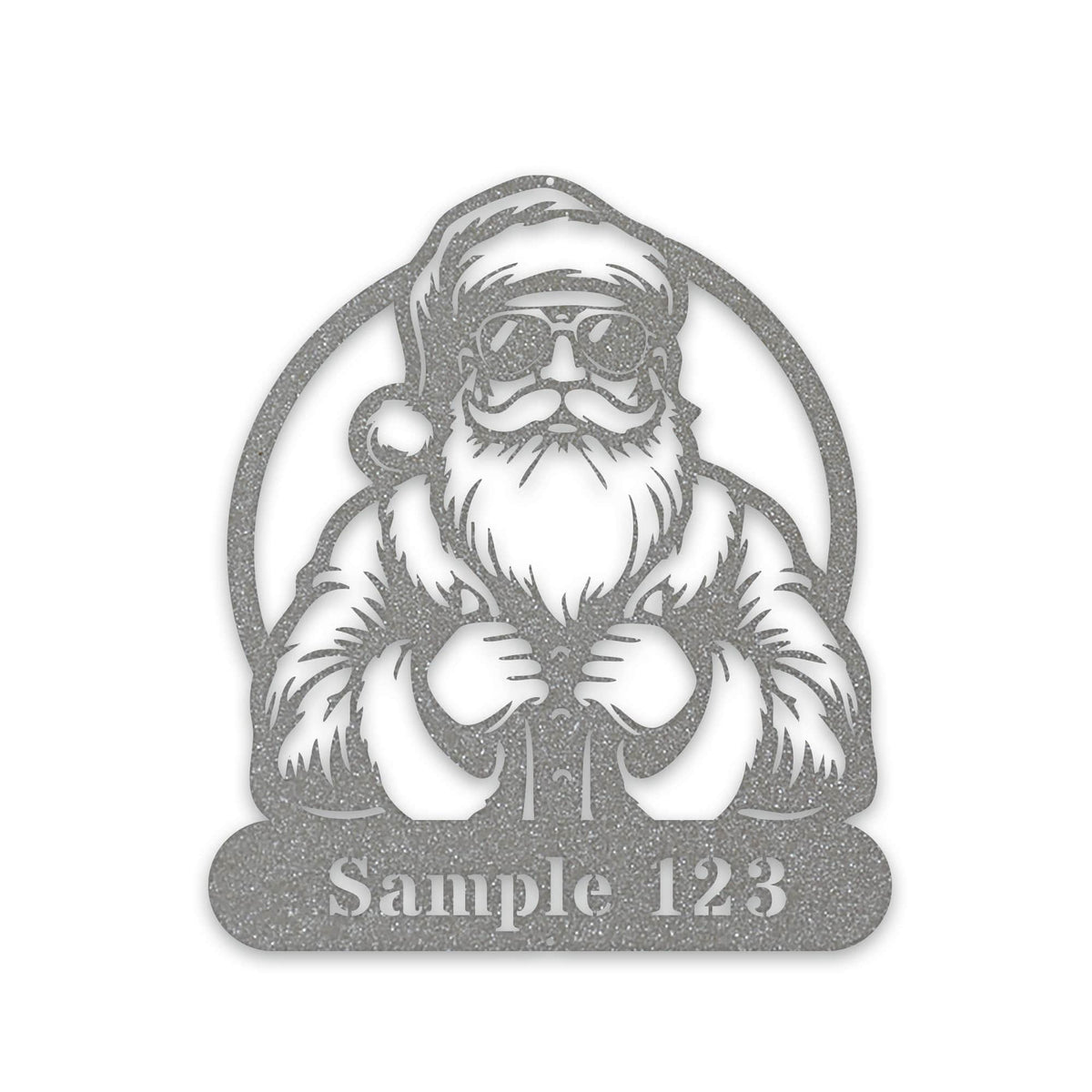 COOL SANTA Personalized Metal Sign